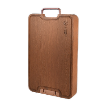 Cui Dahuang chopping board can stand black gold sandalwood solid wood chopping board kitchen chopping board antibacterial and mildew-proof household double-sided cutting board