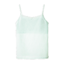 Hongdou girls underwear development period student camisole anti-bulge girl mid-length bra pure cotton inner wear