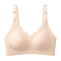 YEEHOO Yingshi nursing bra summer thin anti-sagging push-up nursing bra plus size bra with top button