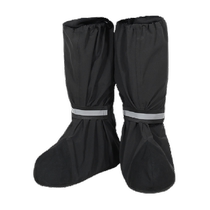 Modo Wolf Rainproof Shoe Covers Electric Motorcycle Riding Waterproof Anti-Slip Thickened Wear-Resistant Motorcycle Touring Protective Shoe Covers for Men and Women