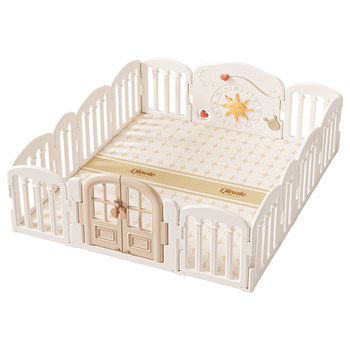 Qiaole bear baby playpen ເດັກນ້ອຍ guardrail indoor home baby ground fence baby guardrail