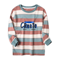 (Single piece) Little Elephant Ham childrens clothing boys long-sleeved T-shirt autumn new 2022 autumn childrens tops