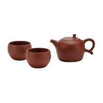 Wanqiantang Zisha Pot Zisha Mud Tea Set Chinese-style High-end Gift Box Office Home Gift-Giving Pearl