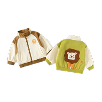 Banxidi Boys Jackets Spring and Autumn 2024 New Handsome Childrens Fashionable Clothes Autumn Baby Tops Autumn