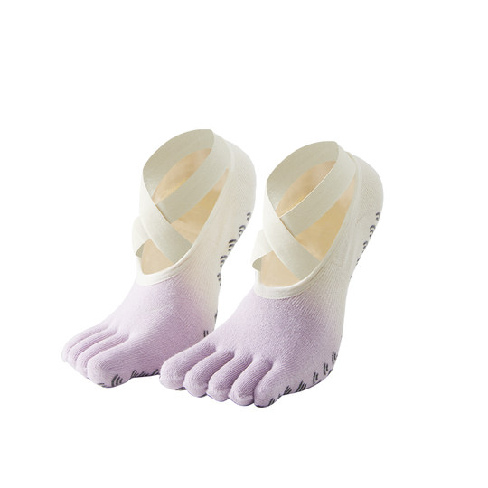 瑜伽袜子防滑专业女五指袜普拉提专用瑜珈室内健身2025新款防滑袜