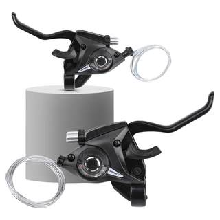 Mango de freno de palanca de cambios de bicicleta de montaña