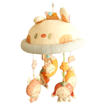 Honey Bunny Bedbell Baby Rotatable Music Bedside Pendant Rabbit Doll DIY Material Package Hanging