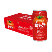 Jus de tomate Uni-President 100% jus de fruits et légumes de tomate rouge du Xinjiang 180 ml * 24 canettes de jus de boisson de célébrité Internet boîte complète