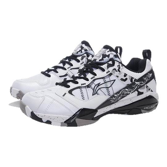 李宁羽毛球鞋 无敌号 男子缓震回弹防滑支撑耐磨碳板专业比赛鞋