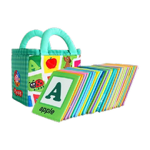 Lala cloth book early education for babies non-tearable and chewable cloth book card for 0-3 years old baby educational cognitive language enlightenment