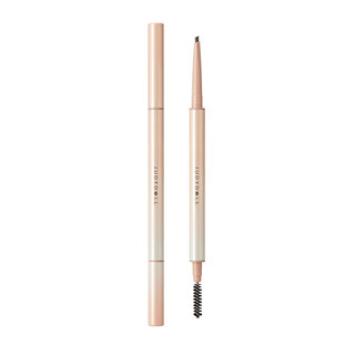 Ultra-fine eyebrow pencil with natural rotating color