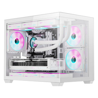 Ultra5/i5-14600kf/5060ti delta mobile configuration consultation huntkey s960 host diy desktop white sea view room game computer complete machine