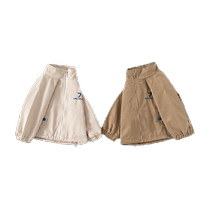 Banxidi Boys Jackets Spring and Autumn 2024 New Handsome Childrens Jackets Childrens Clothes Autumn Baby Tops