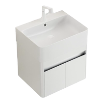 Stainless steel bathroom cabinet washbasin cabinet bathroom small apartment wall-mounted washbasin ultra-narrow washbasin 1145