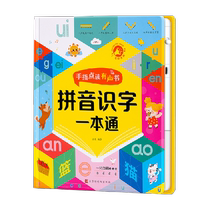 Childrens pinyin literacy artifact early education literacy book kindergarten first grade learning card audio reading machine