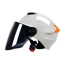 Mustang 3C certified helmet electric motorcycle half helmet for men and women summer sun protection riding summer battery car helmet