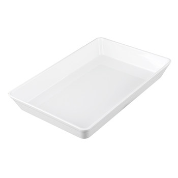 Display plate cooked food platter rectangular tray melamine tray