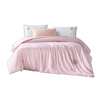 Luolai Home Textiles 100% silk quilt antibacterial spring and autumn quilt four seasons quilt wedding quilt wedding quilt core