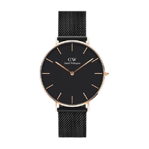 DW Mens Watch PETITE Series Trendy Gold Watch 36MM Steel Strap Quartz Watch Daniel Wellington