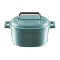 Combach enamel pot cast iron pot household stew pot enamel soup gas induction cooker casserole stew pot