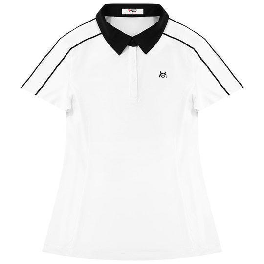 PGM Golf-Damen-Polo-Hosenanzug mit kurzen Ärmeln
