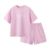 Balabara girls summer suit 2024 new summer clothes CUHK children two sets pure cotton printed casual fashion