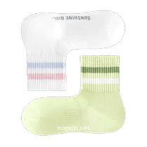 Cotton Bamboo House Socks Womens Summer Thin Mid-Tube Socks Pure Cotton 100% Yarn Sports Womens Deodorant Tide Socks Long Socks