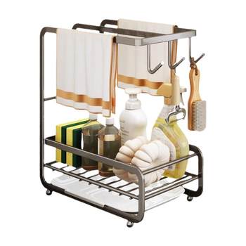 Rag rack kitchen storage rack drain rack