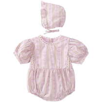 Baby summer clothes newborn clothes baby girls onesie full moon hundred days princess harem bag fart clothes thin summer