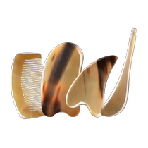 Horns Horn Scraping Plate Facial Bullhorn Cricket NEEDLE Stirrup Bar Suit Head Face Special Full Body Universal