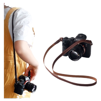 Naiying camera strap suitable for Sony a6500 A7M4 Canon R50 R7 Nikon ZF Z30 Z8 leather strap Fuji XT5 XS10 Z50