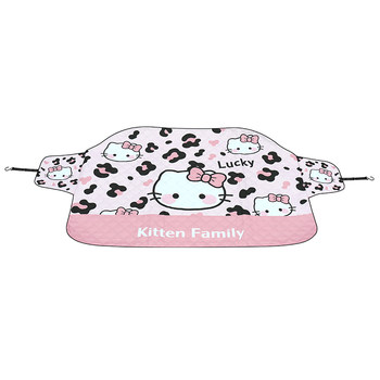 Car sunshade, thickened in all seasons, external front shield, cartoon waterproof shield, fallen leaves, winter snow shield, heat insulation, summer sun protection