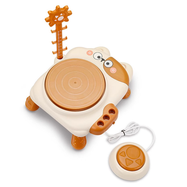Children's electric pottery machine student special tool set