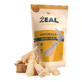 New zealand zeal dog snacks sheep ears to care for joints
