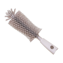 October Crystallized Bottle Brush Newborn Baby Portable Bottle and Nipple Cleaning Tool Set Silicone Head Cup Brush