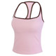 Fitness Girl Color Block Beautiful Back Thin Strap Yoga Vest