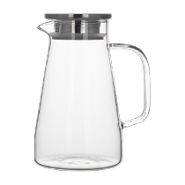 Ensemble de bouilloire froide pour femme au foyer moderne bouilloire en verre résistant à la chaleur théière tasse deau résistante aux hautes températures pot à jus de grande capacité