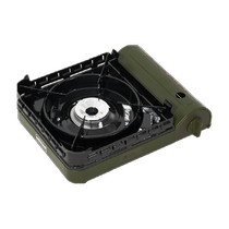 Mugao flute card stove outdoor portable windproof gas stove blackened camping picnic stove large feast 3 5