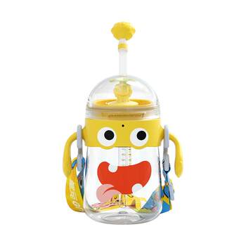 Imperial Pet Children's Water Cup Spray Fountain Cup Whale Baby Straw Cup kindergarten Drinking Cup Direct Drinking Kettle Summer