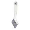 Multifunctional crevice brush with hard bristles