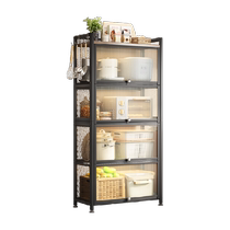 Kitchen shelve floor Multi-level storage rack Multi-functional storage cabinet Kitchen Cabinet Kitchen kitchenware containing shelf handsome