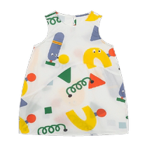 Maradin childrens clothing childrens dress 24 summer new style girls and children fun printed silhouette vest dress