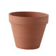 Clearance terracotta succulent small flower pot seedling extra large rough clay ceramic relief breathable mud tile pot special price