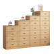 Solid wood storage drawer simple loose cabinet