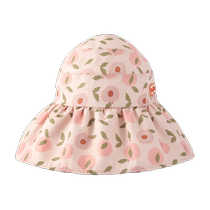 KK arbre bébé chapeau de soleil anti-UV bébé chapeau de soleil garçons et filles haut vide grand bord chapeau de soleil pour enfants