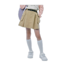 Balabala childrens clothing girls skirts childrens summer clothes medium and large childrens short skirts outdoor style cotton fashion trends