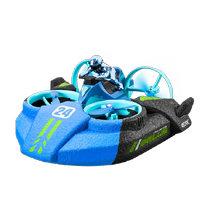 Childrens toy drone remote control plane for boys 6 years old to 14 years old and above water land and air three-in-one remote control car water