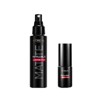 L'Oreal makeup setting spray control oil version ການແຕ່ງໜ້າຕິດທົນດົນ ມີຄວາມຊຸ່ມຊື່ນຕິດທົນດົນ ແຕ່ງໜ້າຕິດທົນດົນ ບໍ່ລົບອອກເປັນຟີມ ເຮັດໃຫ້ຜິວຜູ້ຍິງຜິວມັນແຫ້ງໄວ