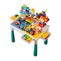 1-3-year-old child building block table 2023 new baby multifunctional boy baby girl toy table mall cosco