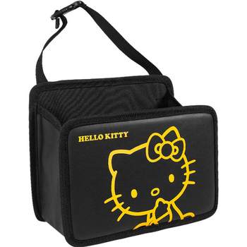 Kitty car chair back hanging storage bag trash can